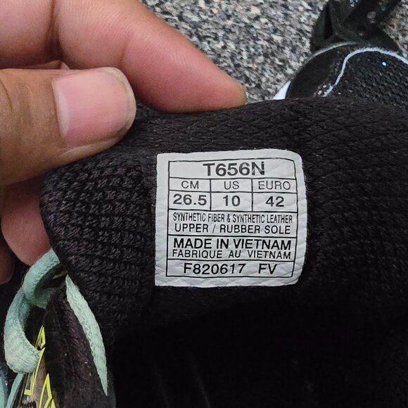 Asics Women’s GT-2000 4 Running Shoe Size 10 T656N Black/Blue - Picture 6 of 9